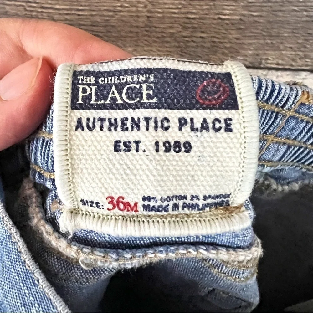Vintage Y2K PLACE Est. 1989 The Children's‎ Place Toddler Girl Flare Jeans